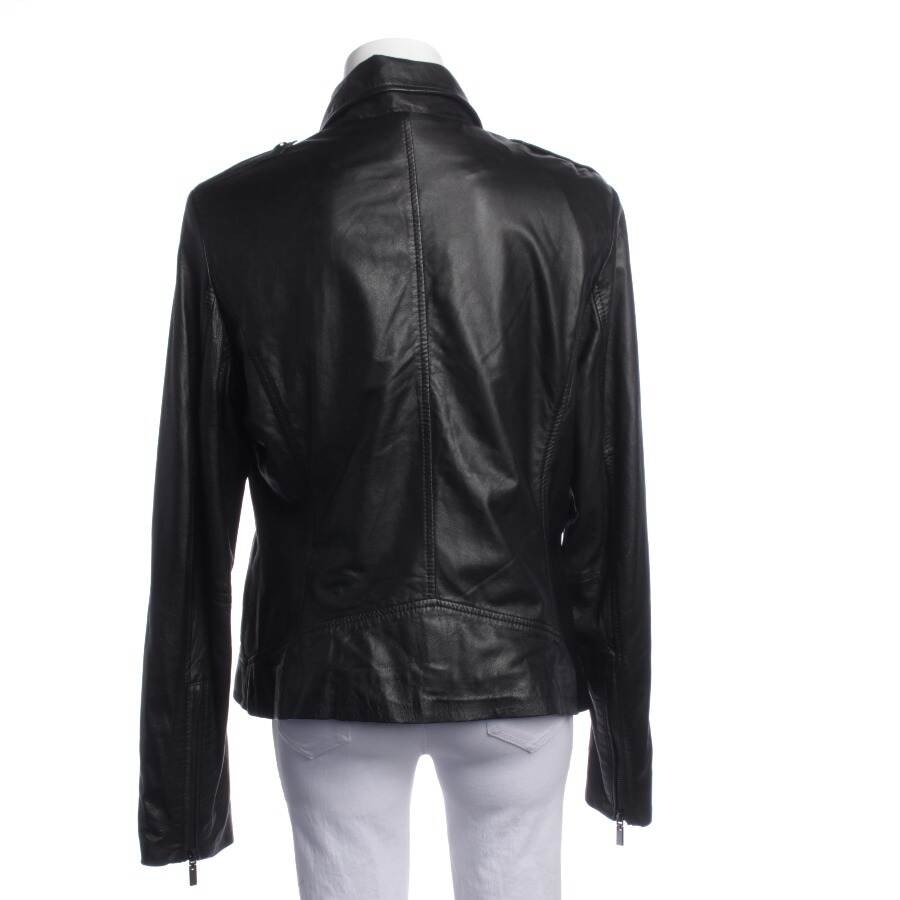 Image 2 of LeatherJacket 44 Black in color Black | Vite EnVogue