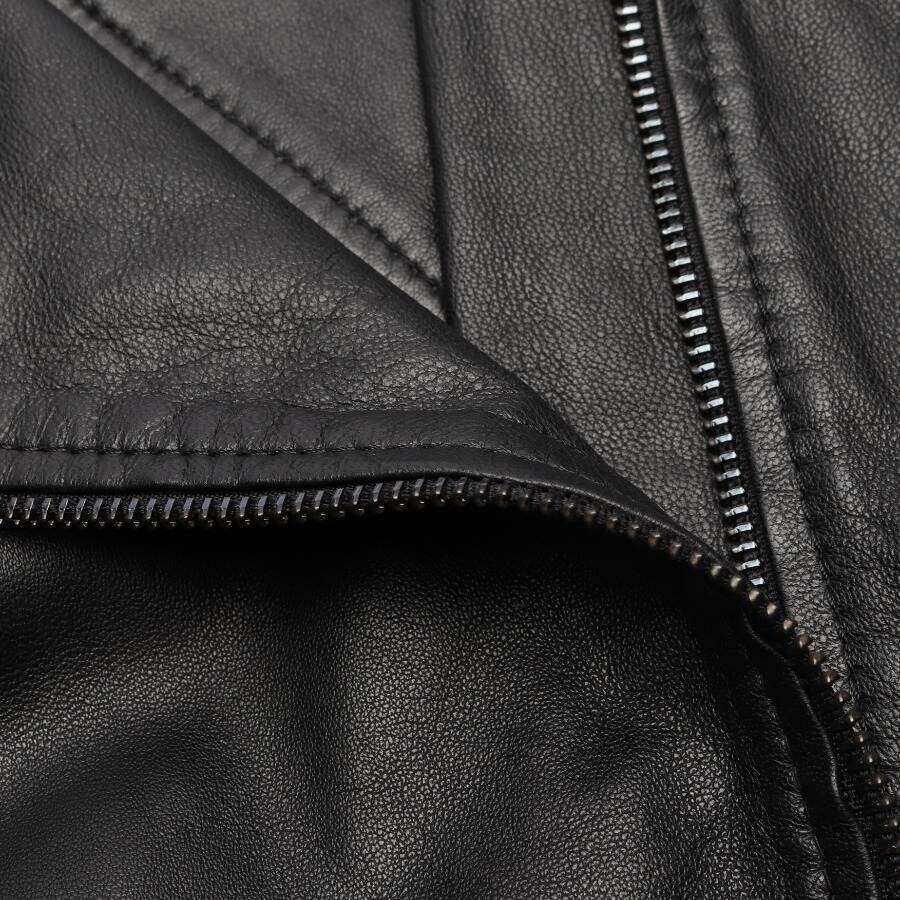 Image 3 of LeatherJacket 44 Black in color Black | Vite EnVogue