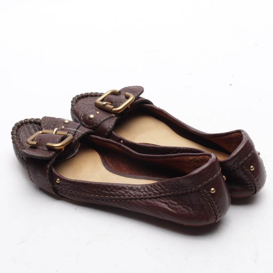 Image 2 of Ballet Flats EUR 36.5 Dark Brown in color Brown | Vite EnVogue