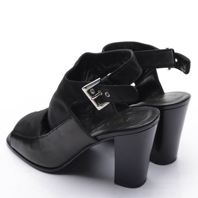 Heeled Sandals EUR 39 Black | Vite EnVogue