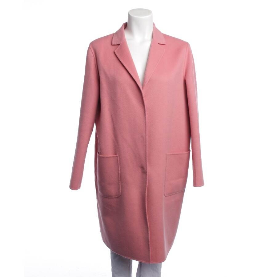 Image 1 of Mid-Season Coat 42 Light Pink in color Pink | Vite EnVogue