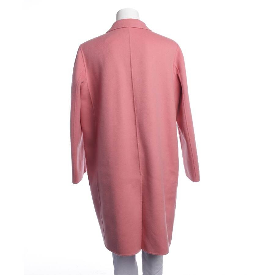 Image 2 of Mid-Season Coat 42 Light Pink in color Pink | Vite EnVogue