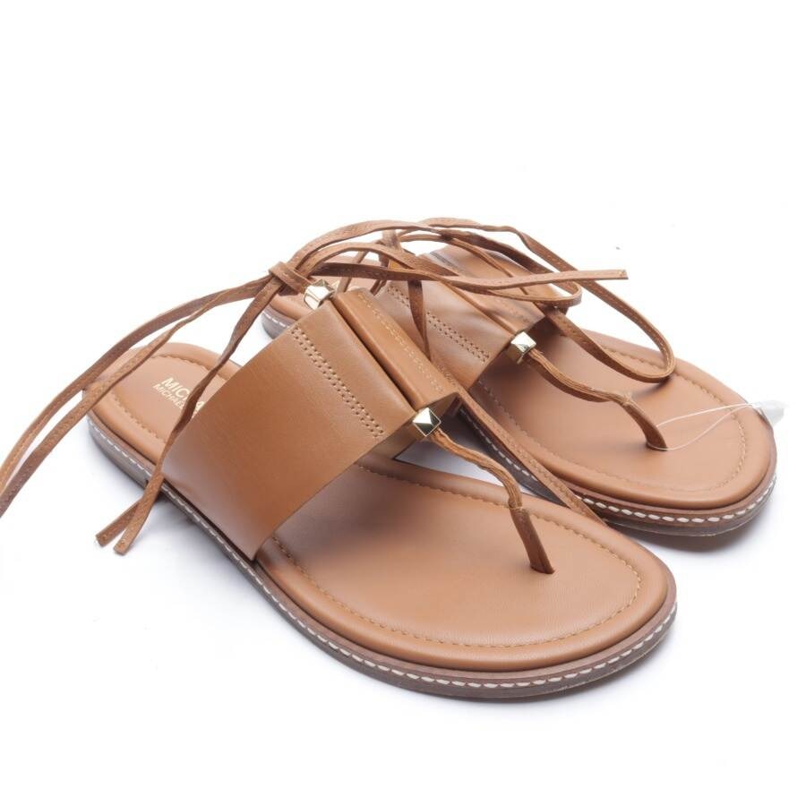 Image 1 of Sandals EUR 38.5 Brown in color Brown | Vite EnVogue