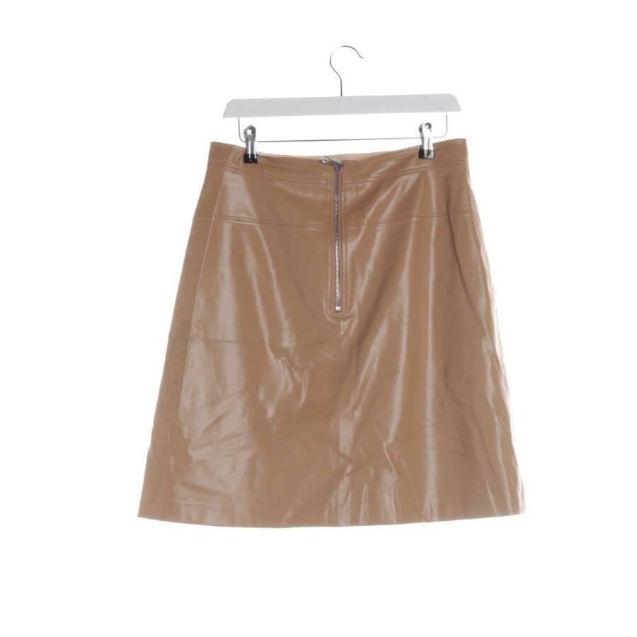 Image 2 of Skirt 40 Camel in color Brown | Vite EnVogue