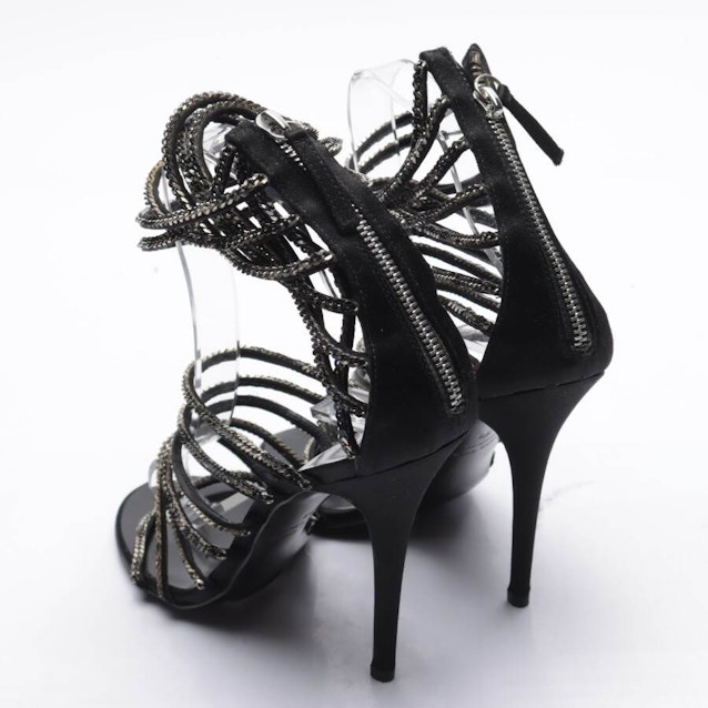 Heeled Sandals EUR38 Black | Vite EnVogue