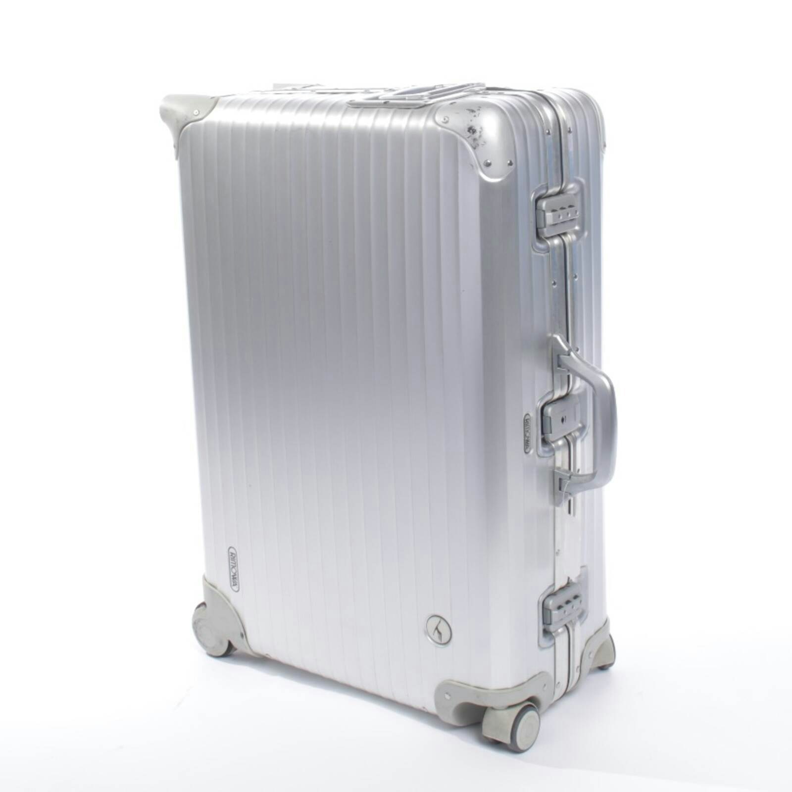 Image 1 of Suitcase Silver in color Metallic | Vite EnVogue