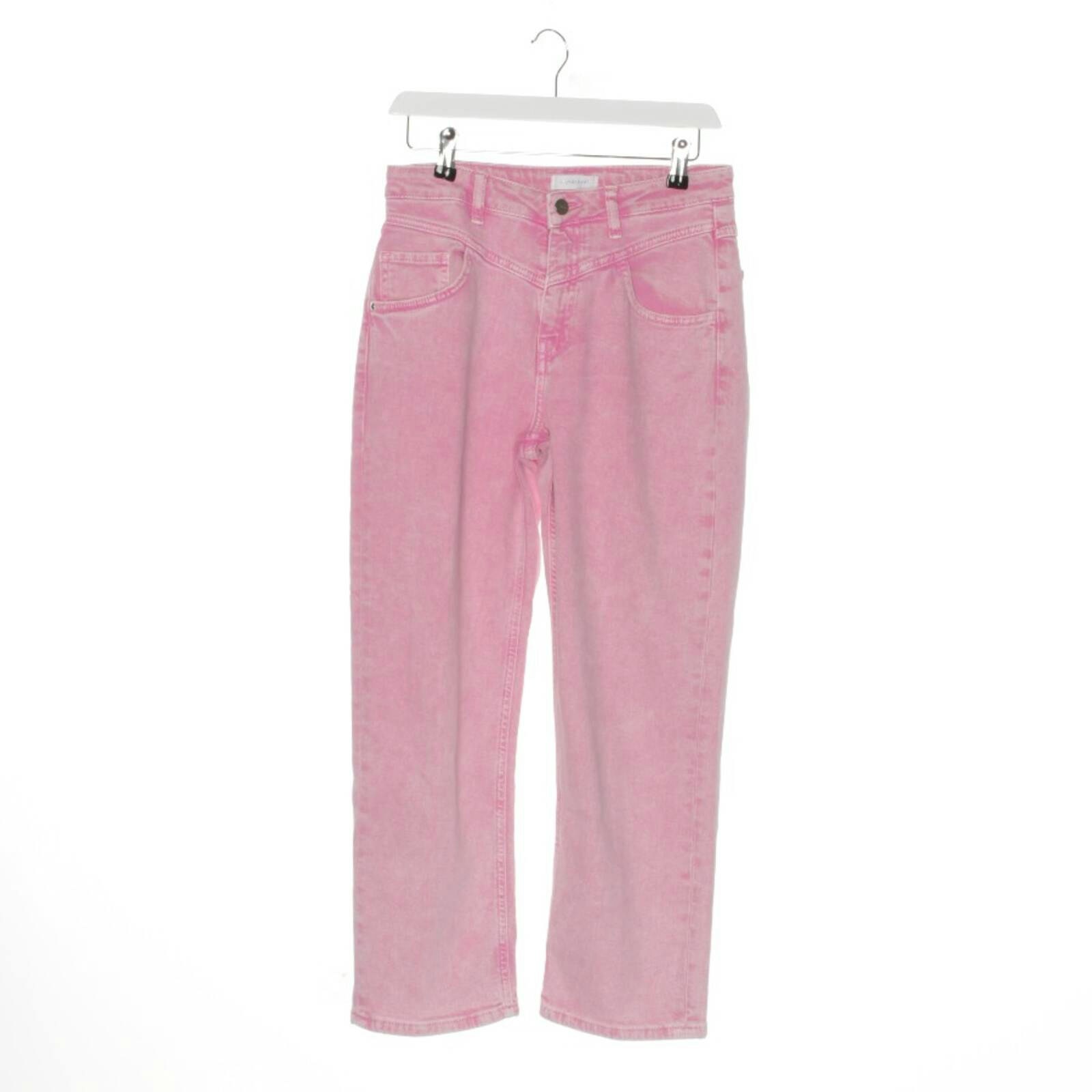 Image 1 of Straight Fit Jeans W29 Pink in color Pink | Vite EnVogue