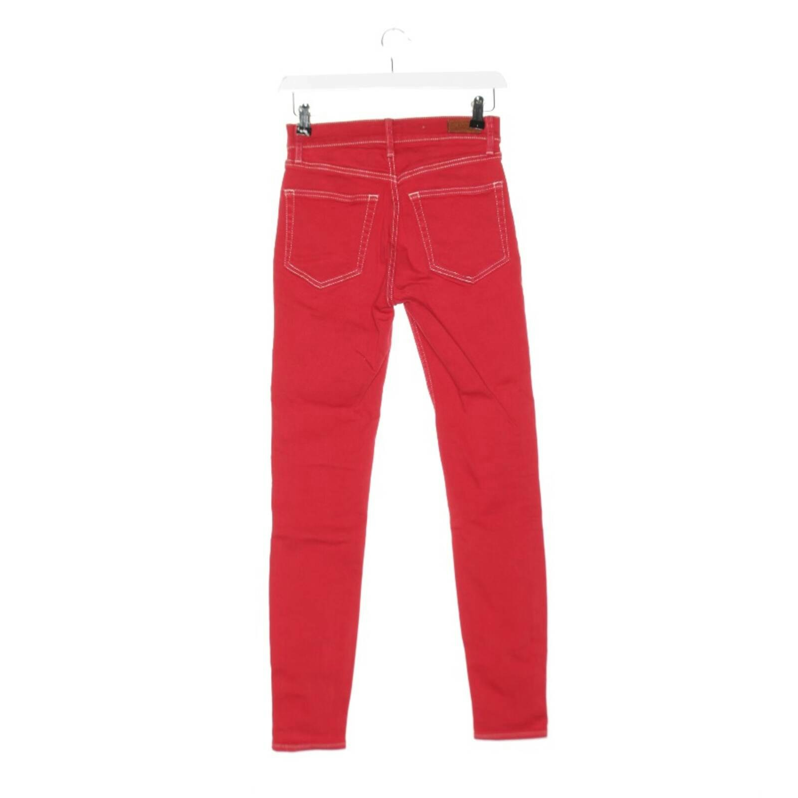 Image 2 of Slim Fit Jeans W25 Light Red in color Red | Vite EnVogue