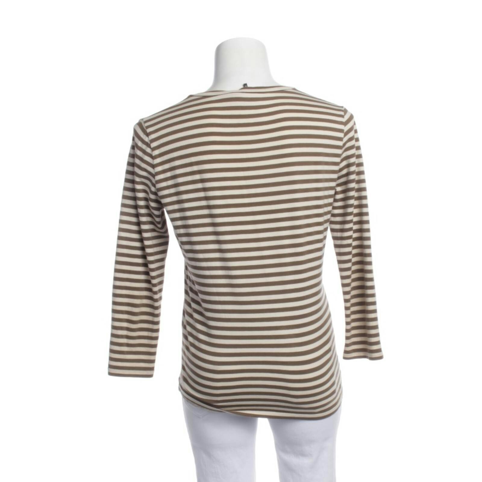 Image 2 of Long Sleeve Shirt M Beige in color White | Vite EnVogue