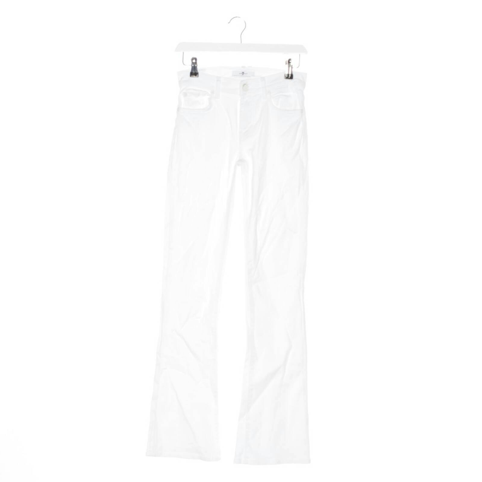 Image 1 of Straight Fit Jeans W25 White in color White | Vite EnVogue