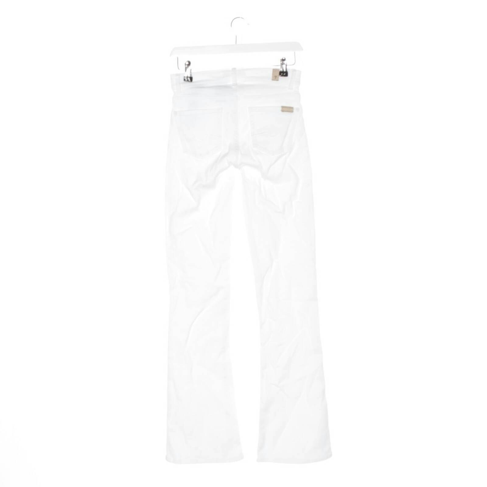 Image 2 of Straight Fit Jeans W25 White in color White | Vite EnVogue