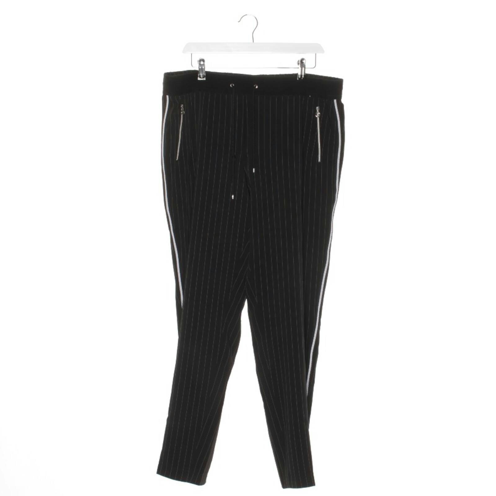 Image 1 of Pants 44 Black in color Black | Vite EnVogue