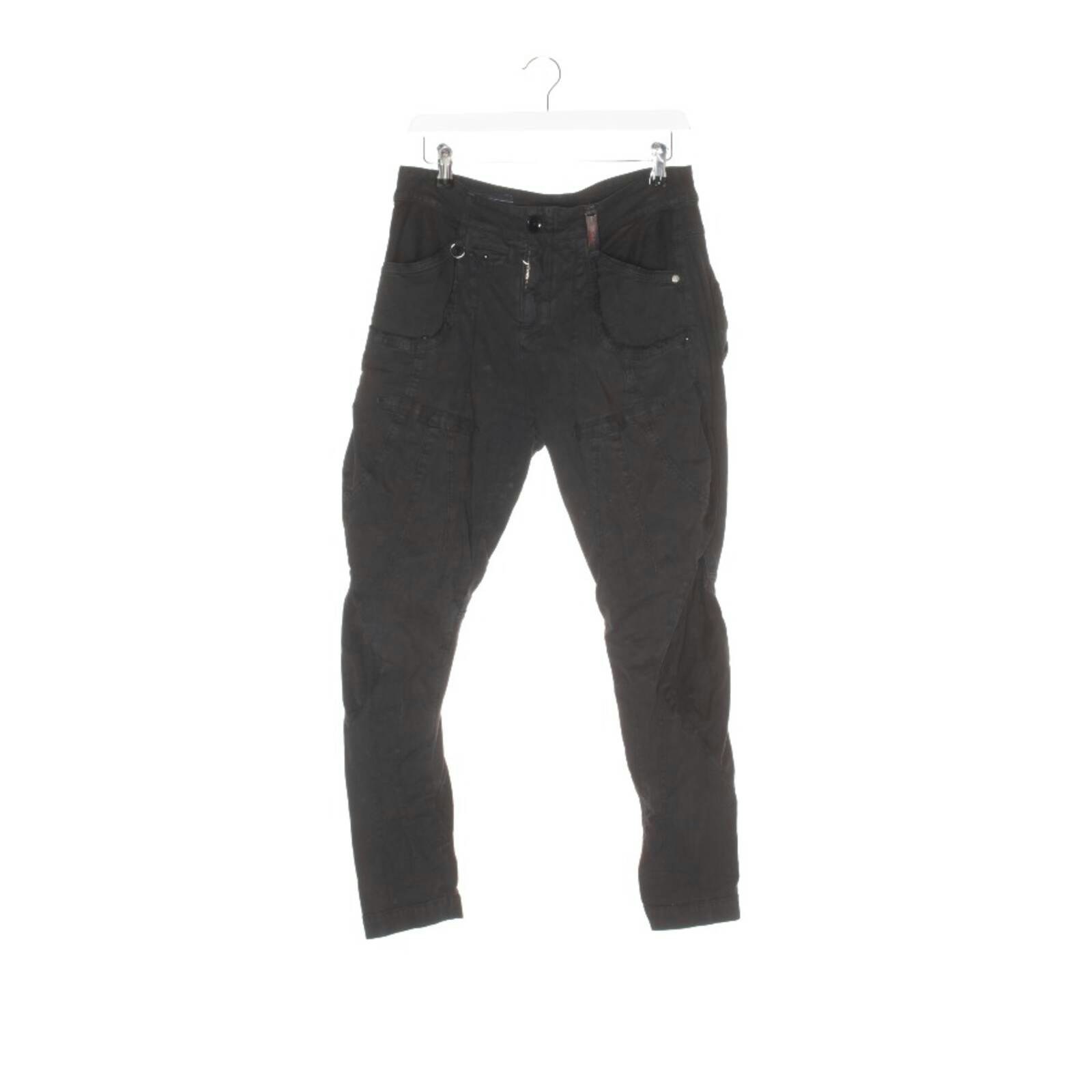 Image 1 of Pants 38 Black in color Black | Vite EnVogue