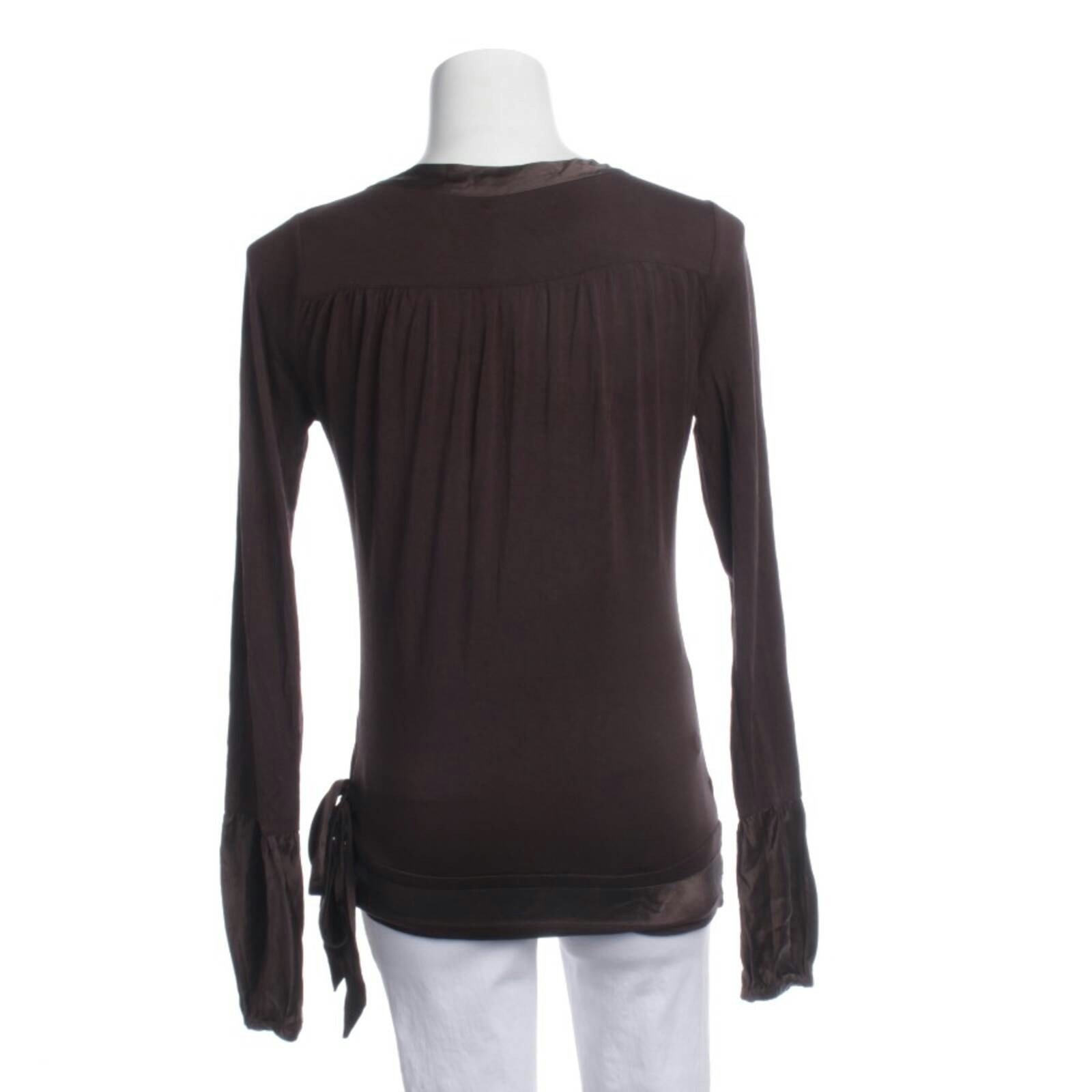 Image 2 of Blouse S Brown in color Brown | Vite EnVogue