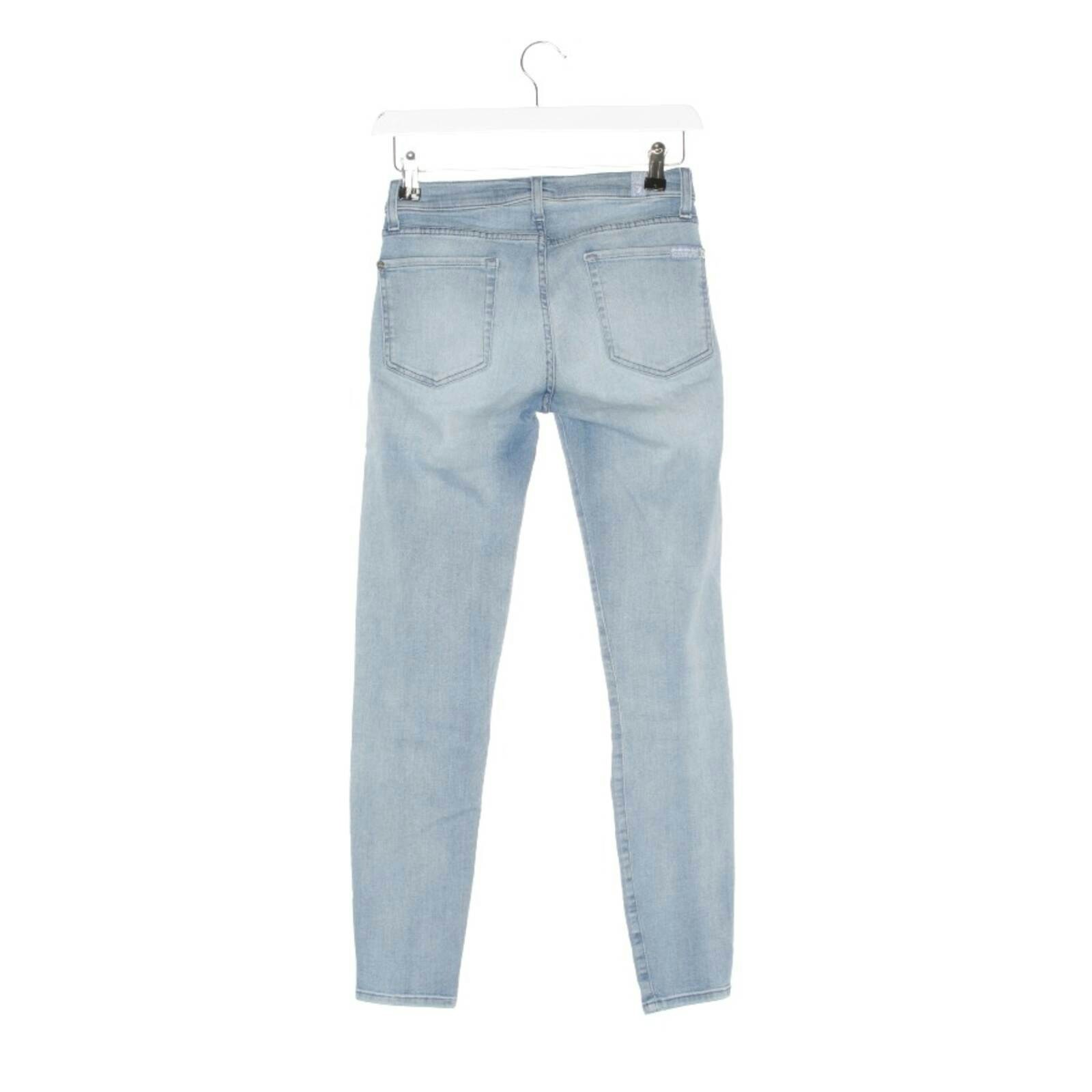 Image 2 of Slim Fit Jeans W24 Light Blue in color Blue | Vite EnVogue