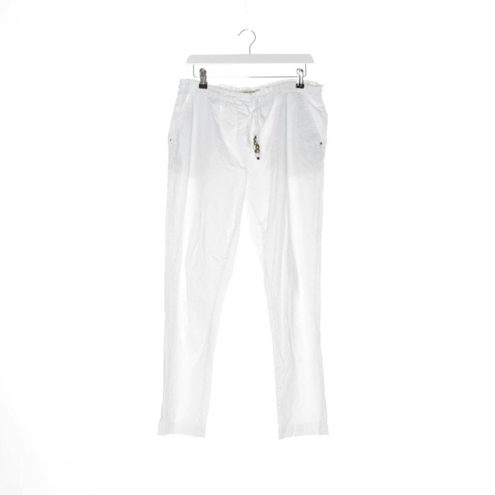 Image 1 of Pants 42 White in color White | Vite EnVogue