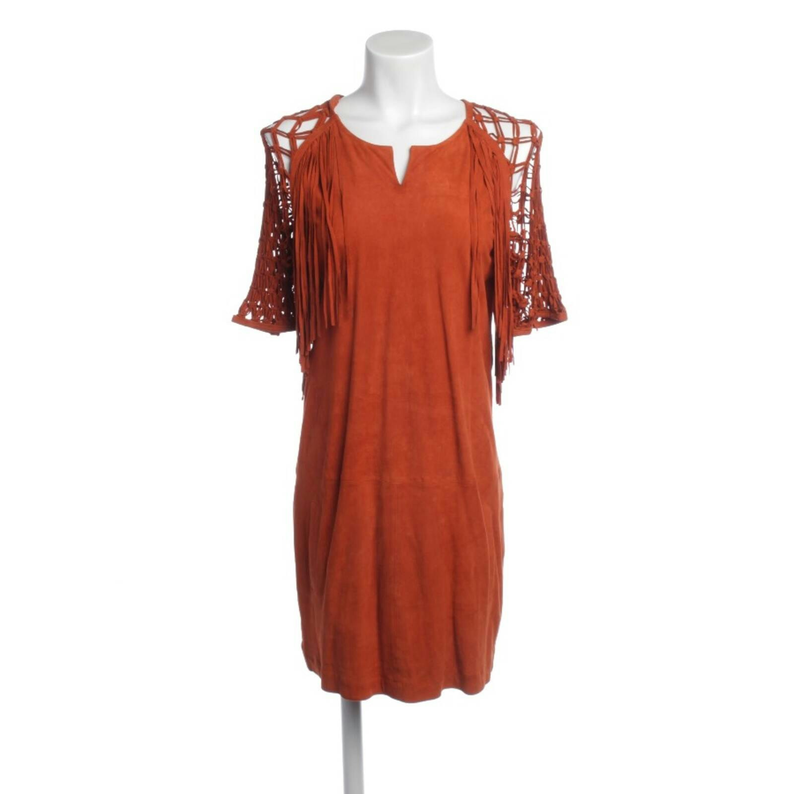 Image 1 of Dress 38 Dark Orange in color Orange | Vite EnVogue