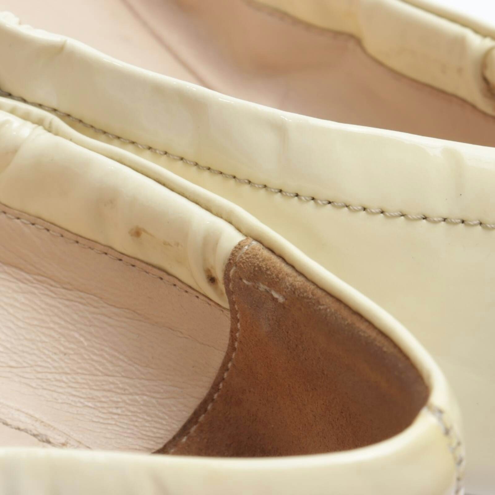 Image 5 of Ballet Flats EUR 36 Beige in color White | Vite EnVogue