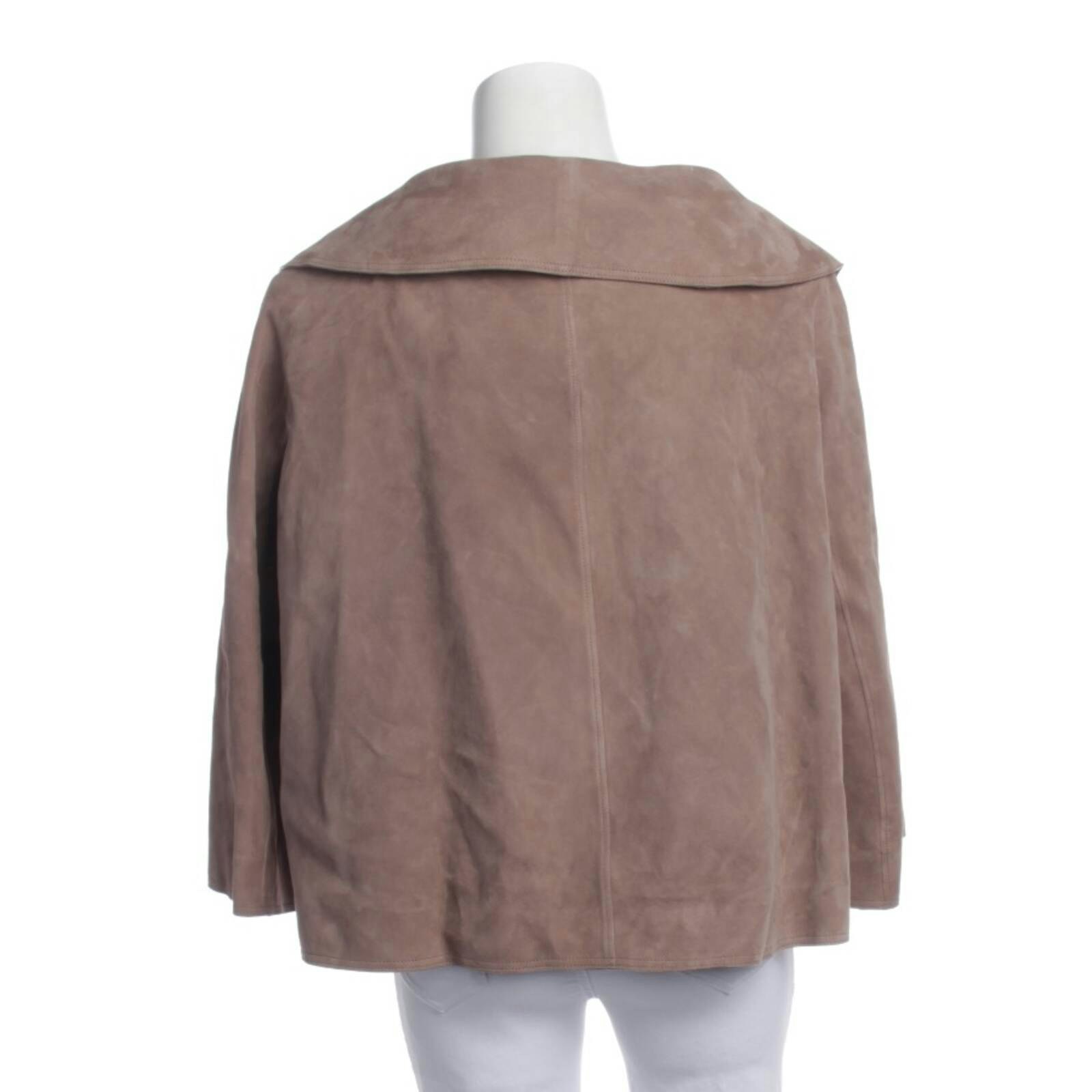 Image 4 of LeatherJacket 38 Brown in color Brown | Vite EnVogue