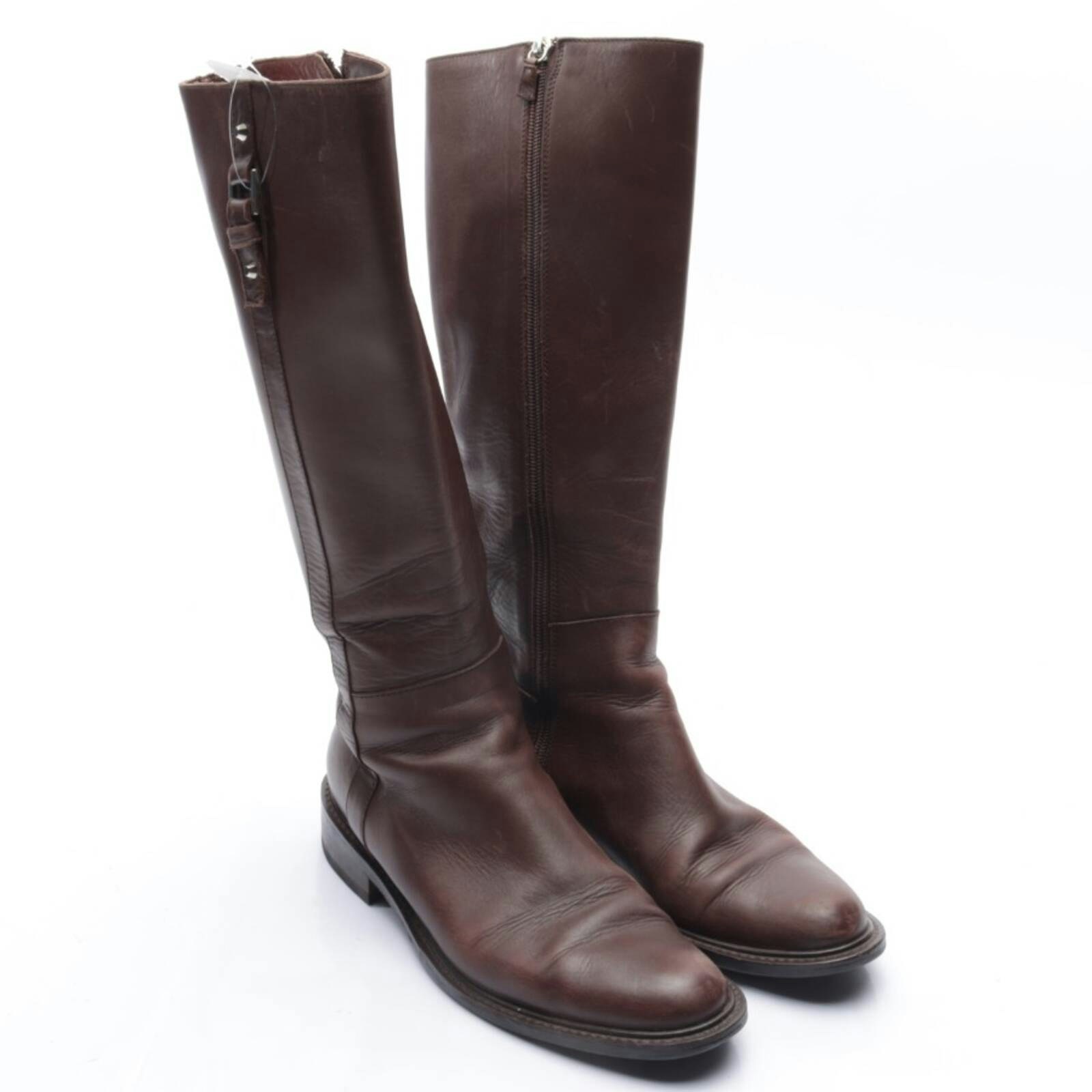 Image 1 of Boots EUR38 Brown in color Brown | Vite EnVogue