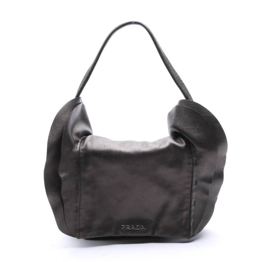 Image 1 of Shoulder Bag Dark Brown in color Brown | Vite EnVogue