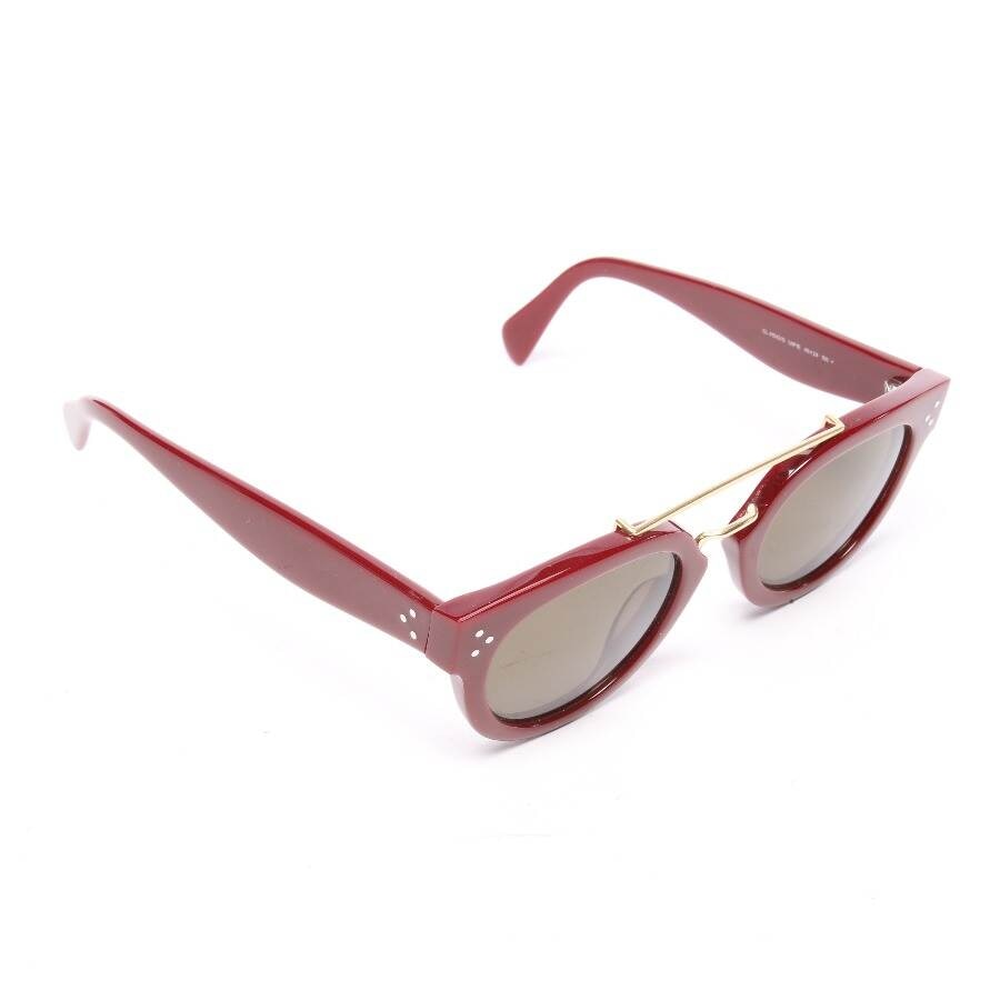 Image 1 of CL40226U Sunglasses Beige in color White | Vite EnVogue