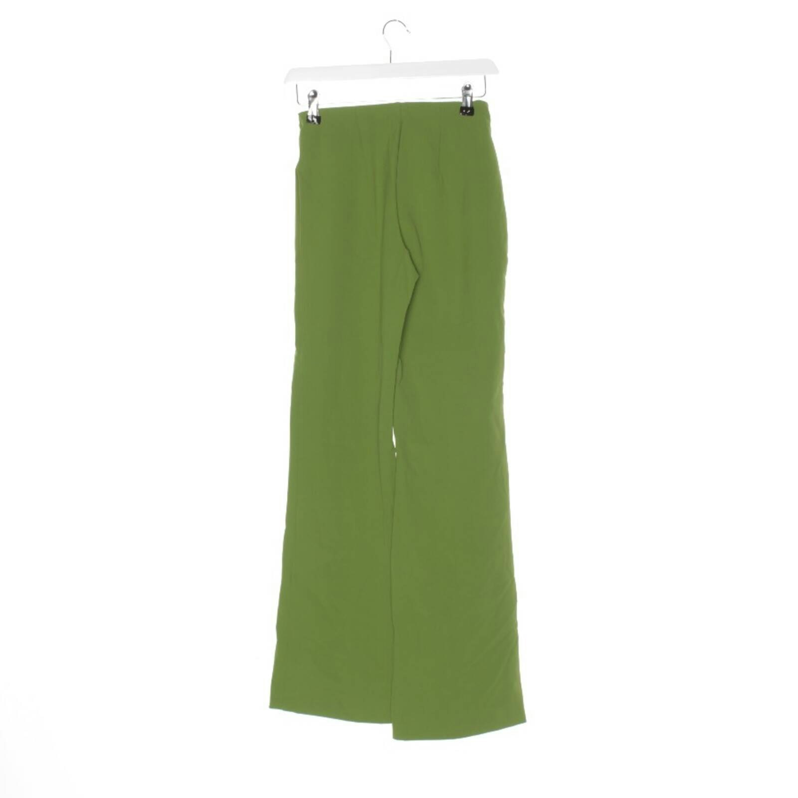 Image 2 of Pants 25 Green in color Green | Vite EnVogue