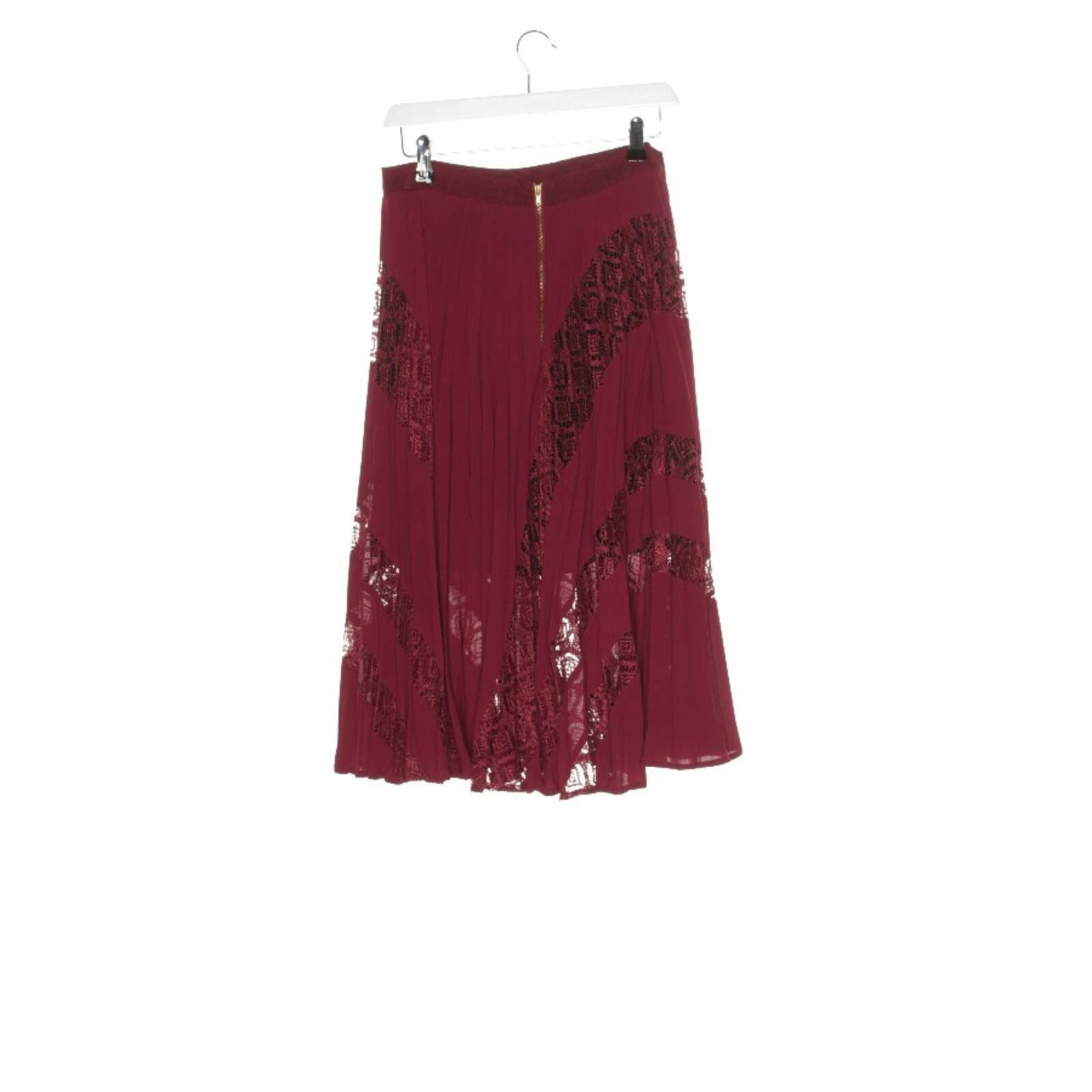 Image 2 of Skirt 38 Bordeaux in color Red | Vite EnVogue