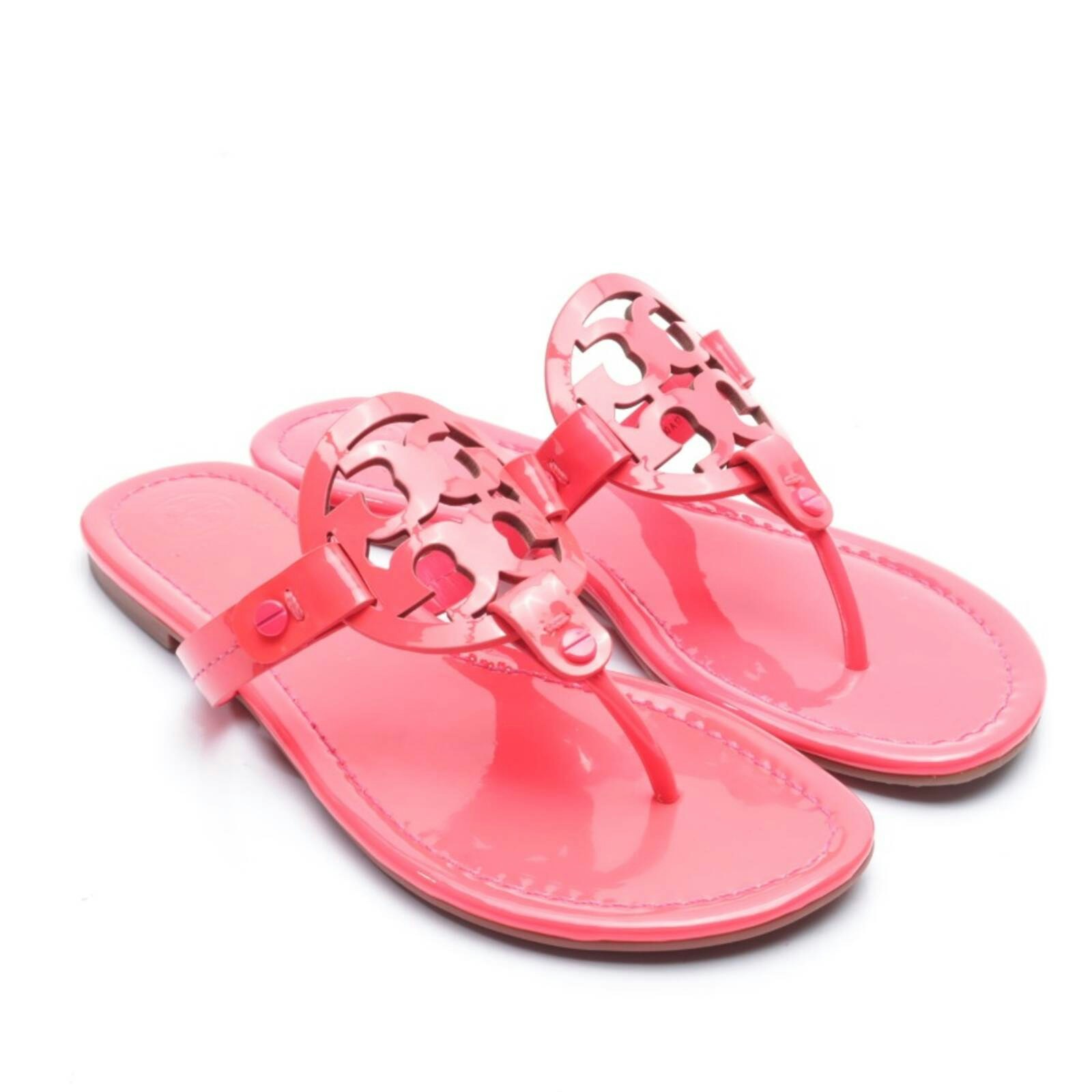 Image 1 of Sandals EUR 37.5 Neon Pink in color Neon | Vite EnVogue