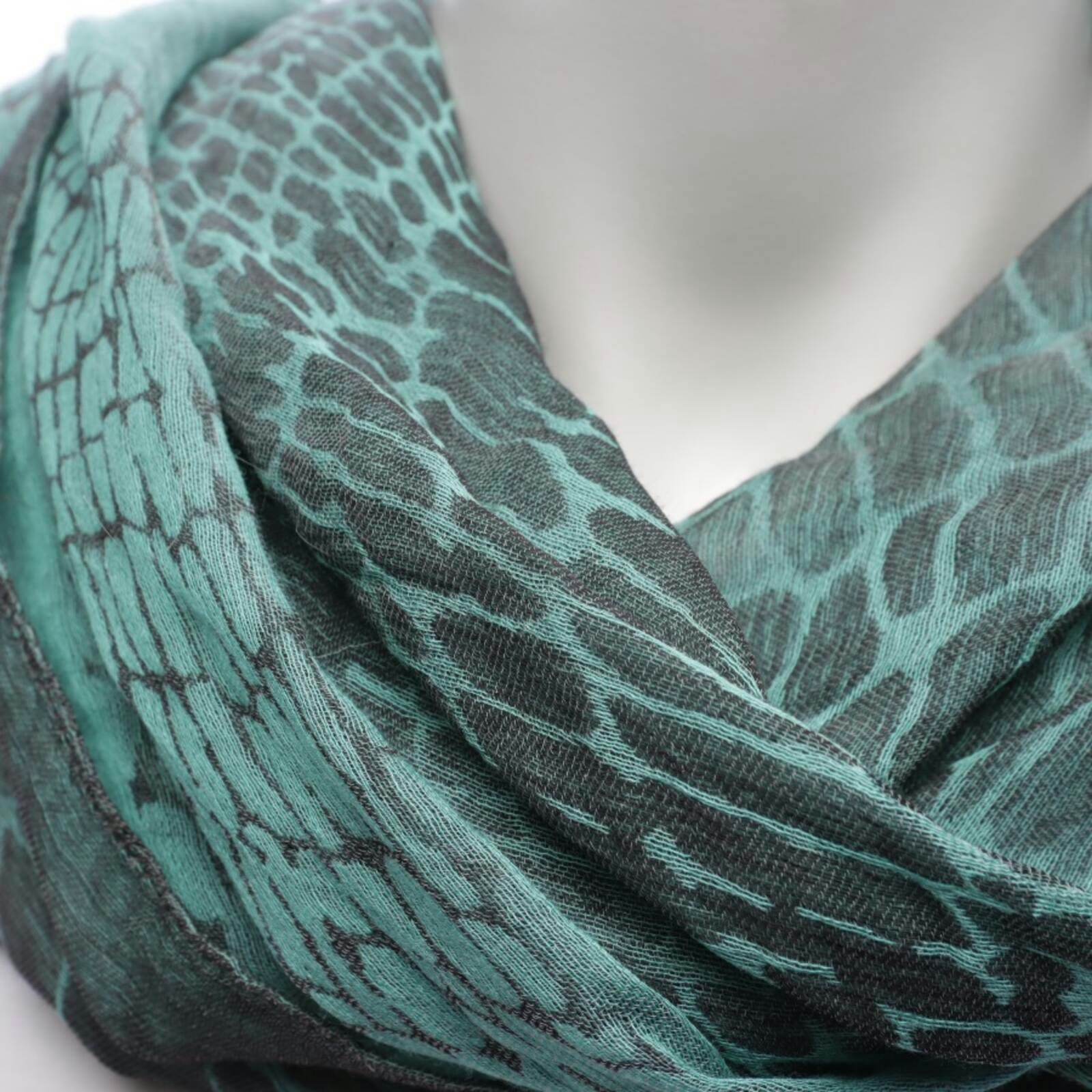 Image 2 of Scarf Green in color Green | Vite EnVogue