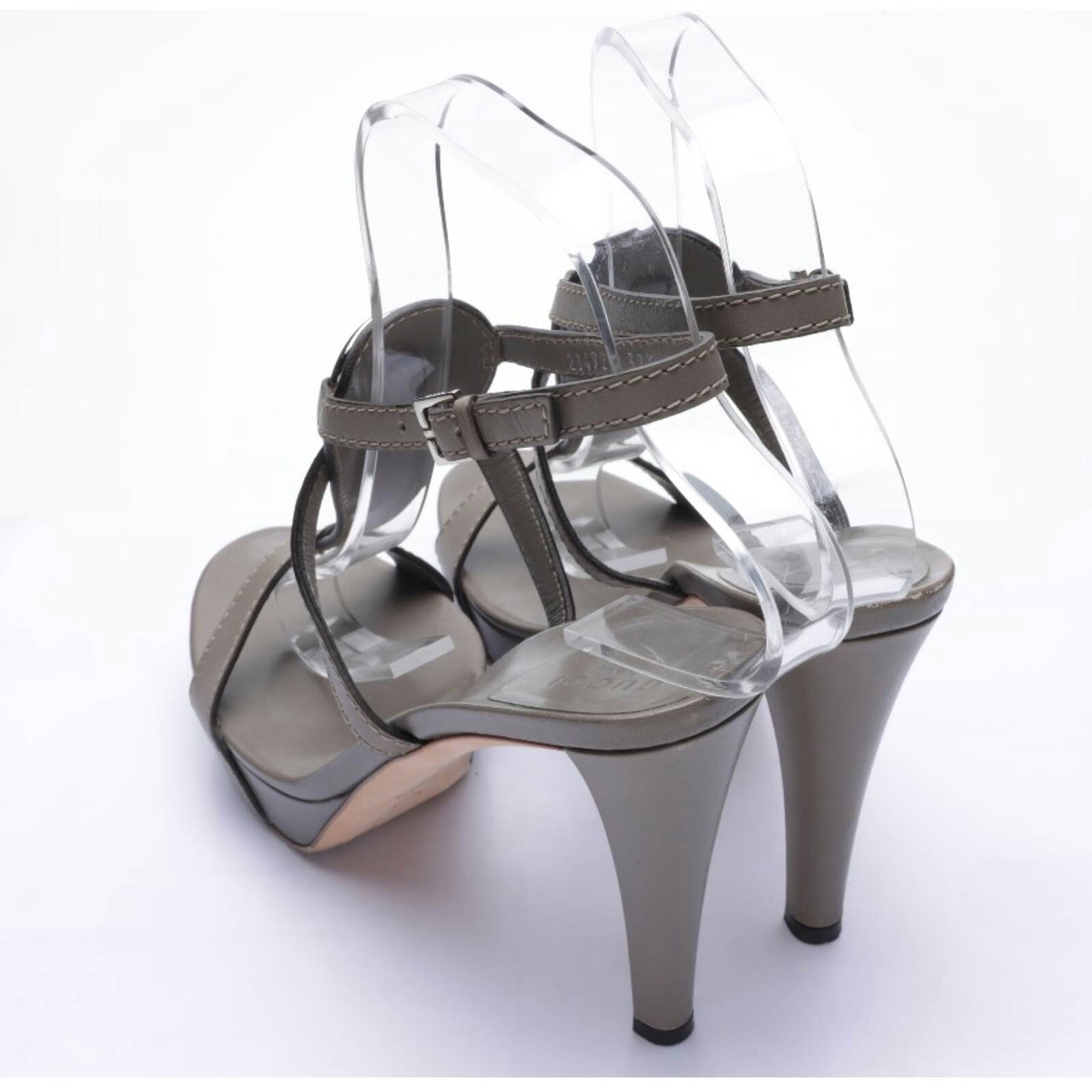 Image 2 of Heeled Sandals EUR 37 Gray in color Gray | Vite EnVogue