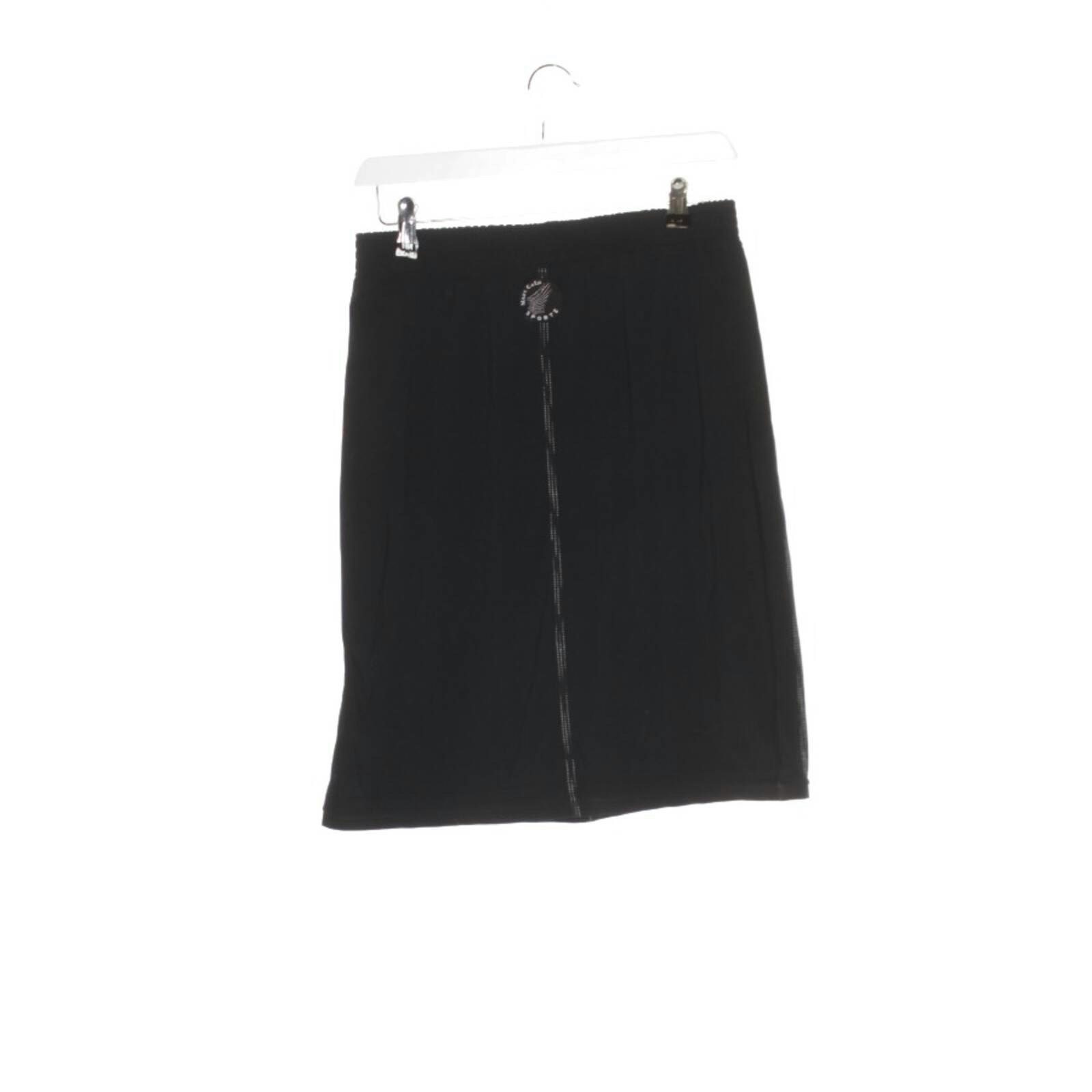 Image 2 of Skirt 36 Black in color Black | Vite EnVogue