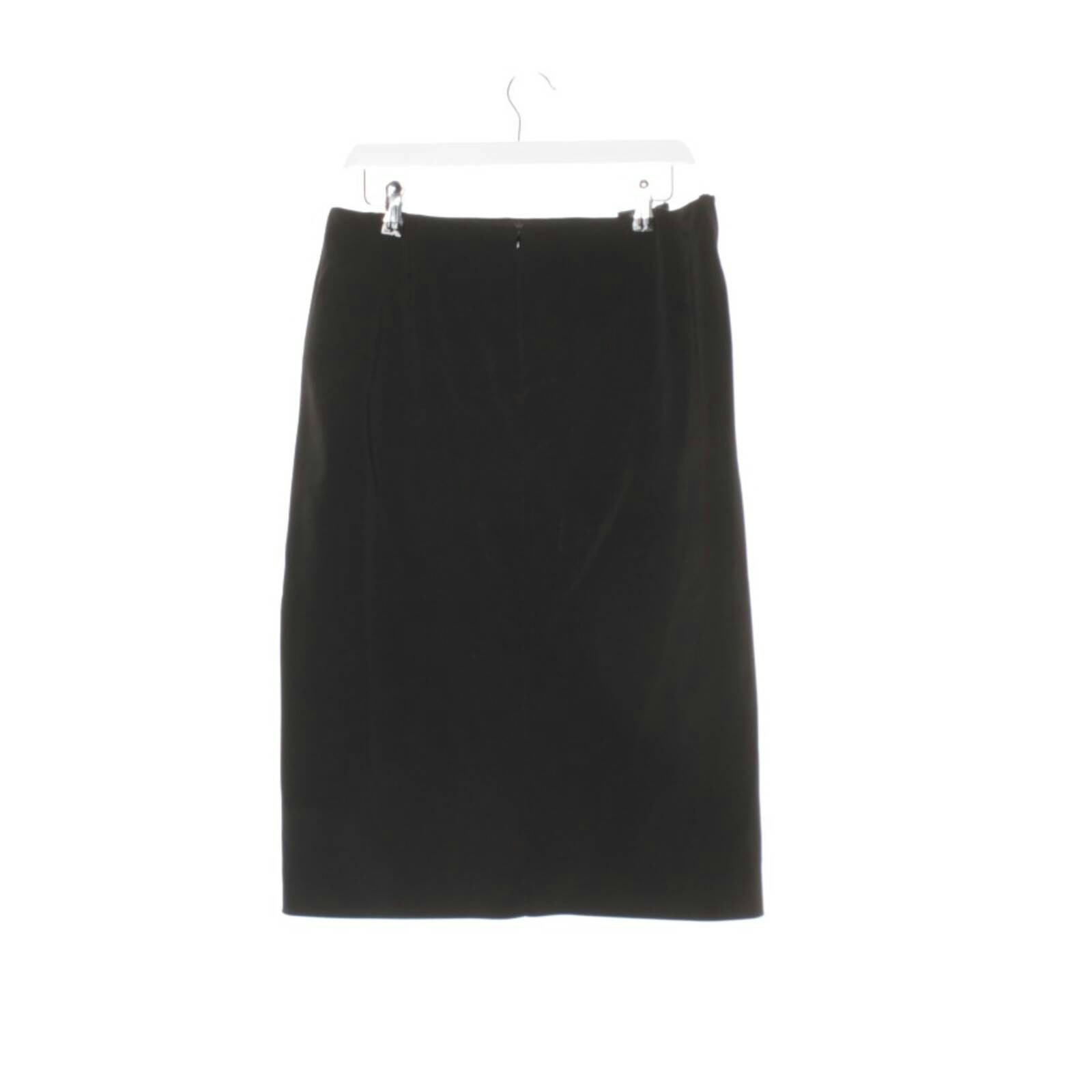 Image 2 of Skirt 42 Black in color Black | Vite EnVogue