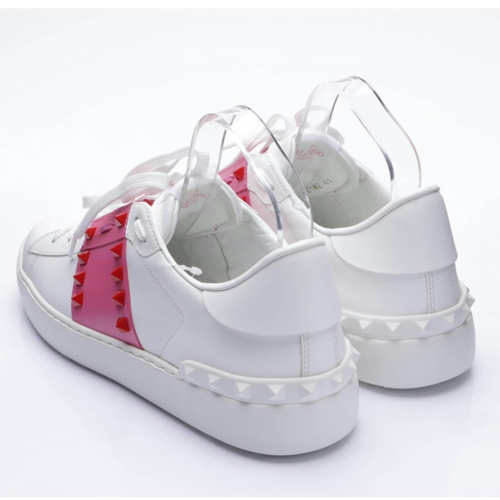 Image 2 of Rockstud Sneakers EUR 41 White in color White | Vite EnVogue