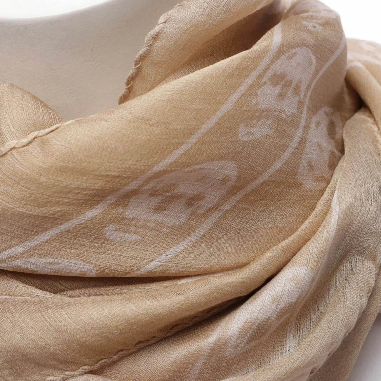 Image 2 of Shawl Light Brown in color Brown | Vite EnVogue