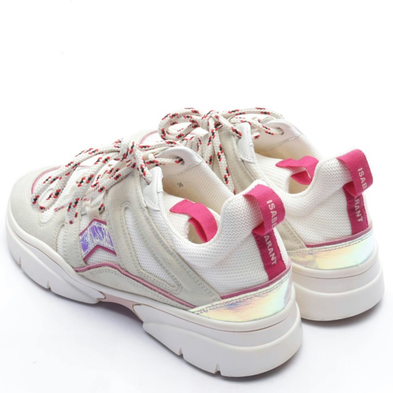 Image 2 of Sneakers EUR38 Beige in color White | Vite EnVogue