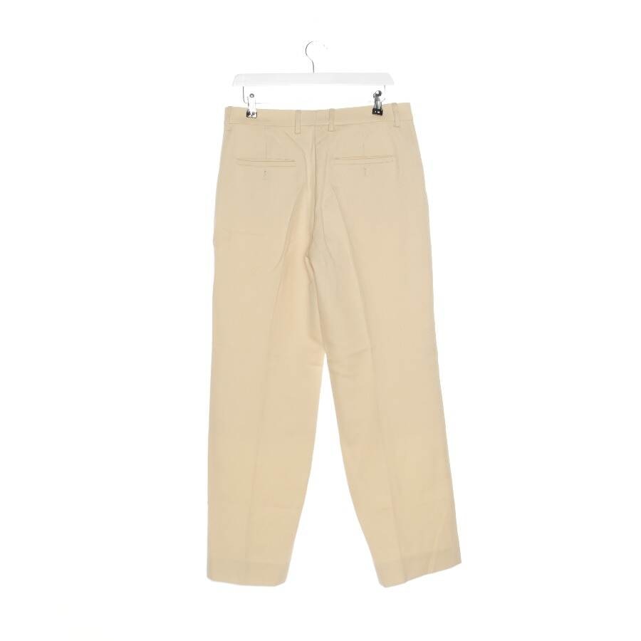 Image 2 of Pants 42 Beige in color White | Vite EnVogue