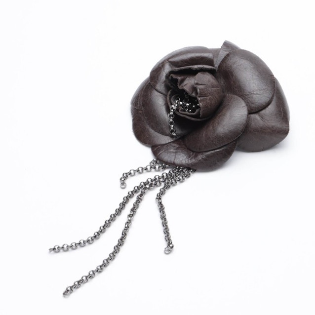 Image 1 of Brooch Dark Brown | Vite EnVogue