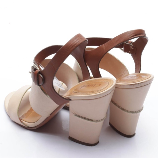 Heeled Sandals EUR38 Nude | Vite EnVogue