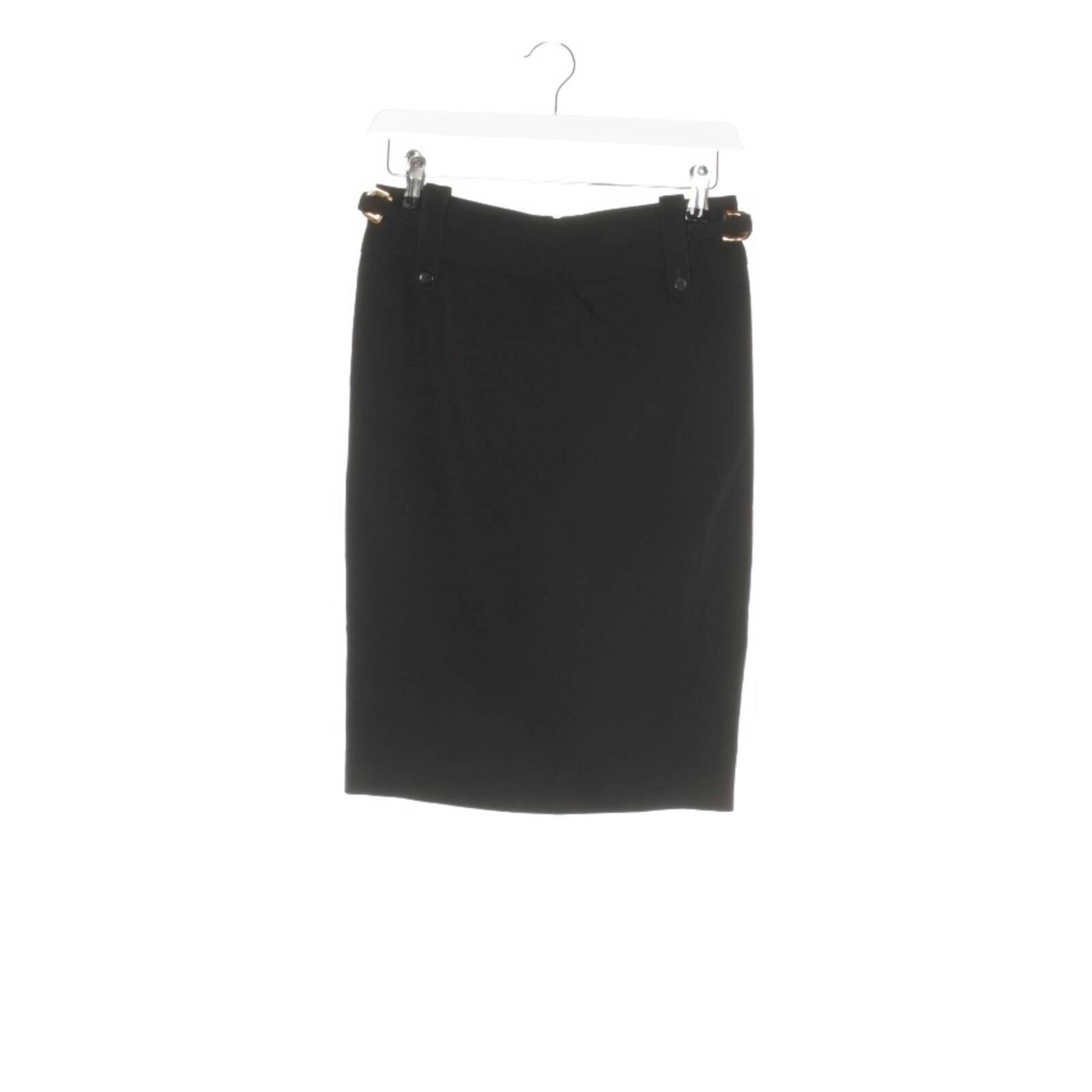 Image 1 of Skirt 32 Black in color Black | Vite EnVogue