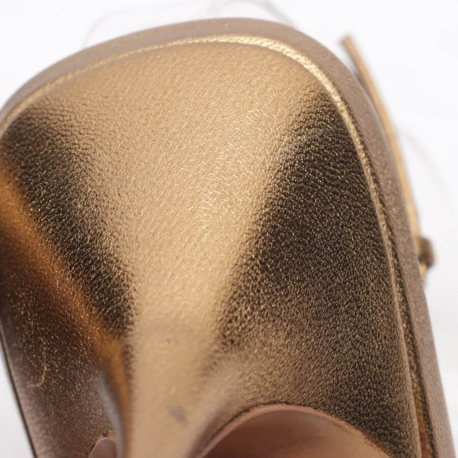 Image 5 of Slingbacks EUR38 Gold in color Metallic | Vite EnVogue