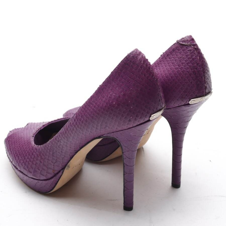 Image 2 of Peep Toes EUR38 Purple in color Purple | Vite EnVogue