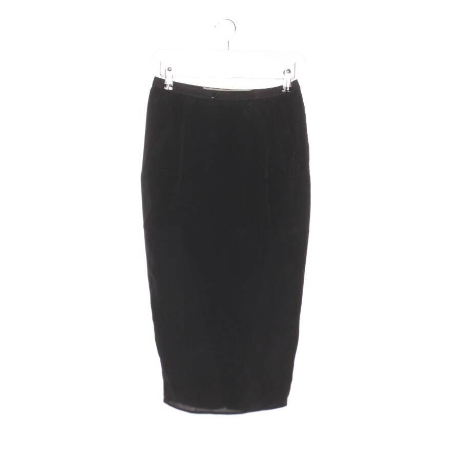 Image 1 of Skirt 34 Black in color Black | Vite EnVogue