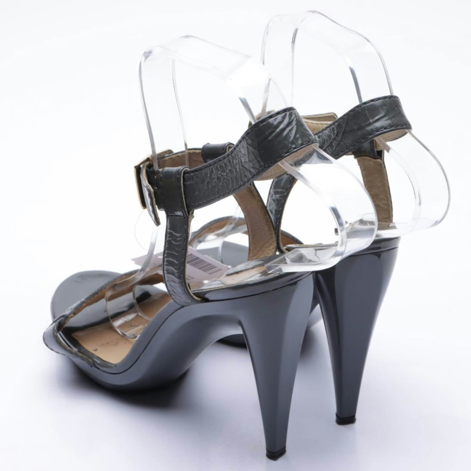 Image 2 of Heeled Sandals EUR 39 Gray in color Gray | Vite EnVogue