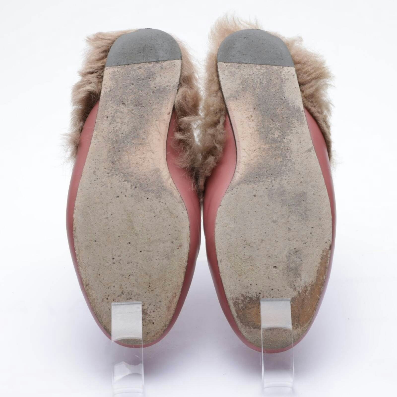 Image 3 of Princetown Fur Mules EUR 37 Light Pink in color Pink | Vite EnVogue