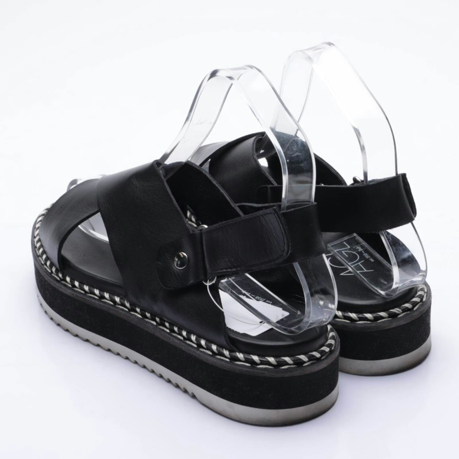 Image 2 of Strappy Sandals EUR 36.5 Black in color Black | Vite EnVogue