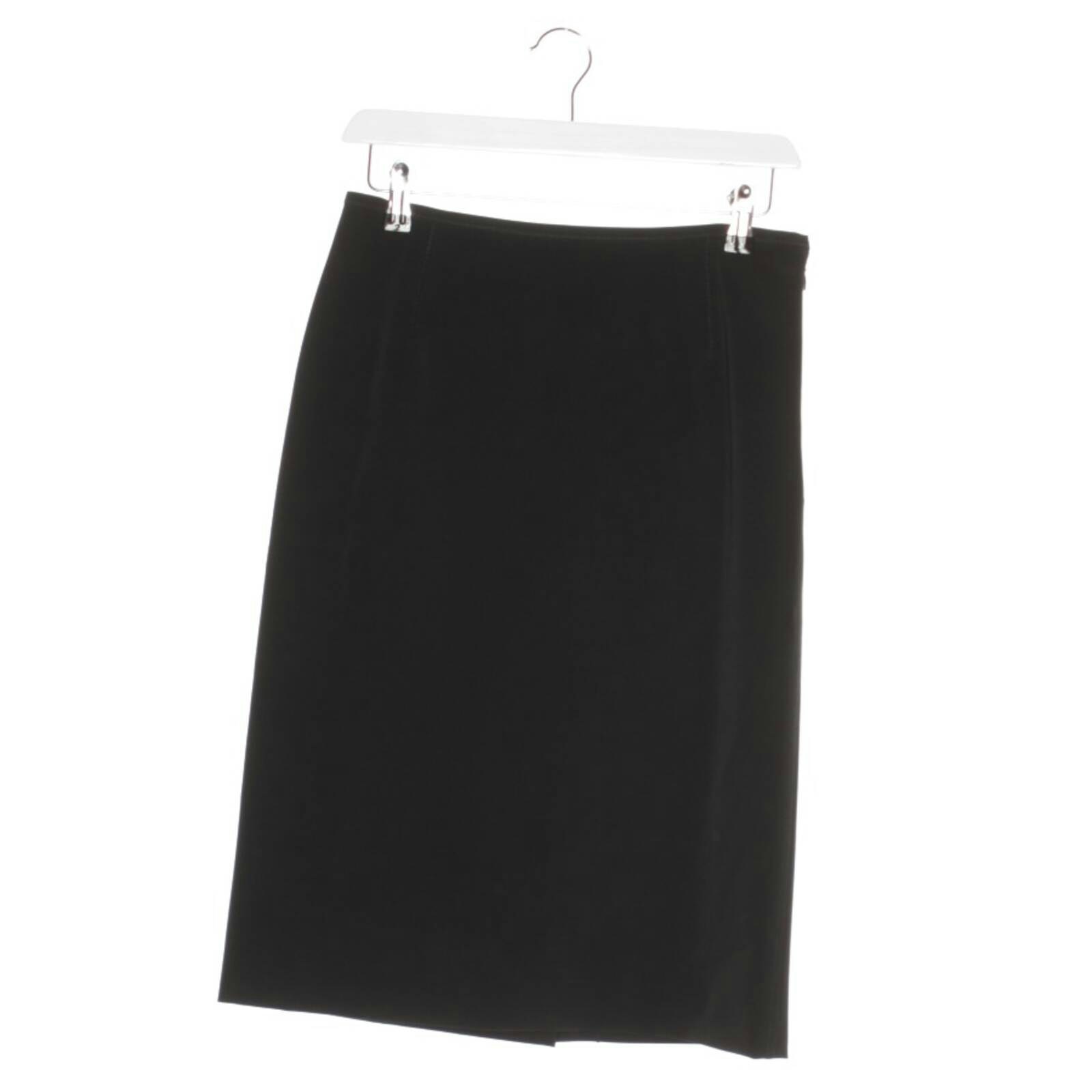 Image 1 of Skirt 34 Black in color Black | Vite EnVogue