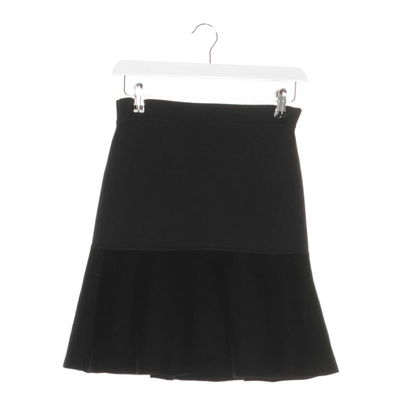 Image 1 of Skirt 34 Black in color Black | Vite EnVogue