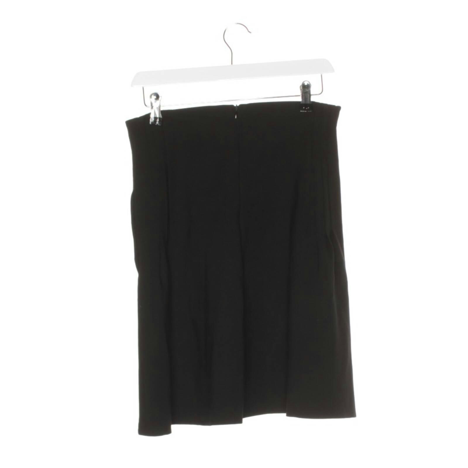 Image 2 of Skirt 30 Black in color Black | Vite EnVogue