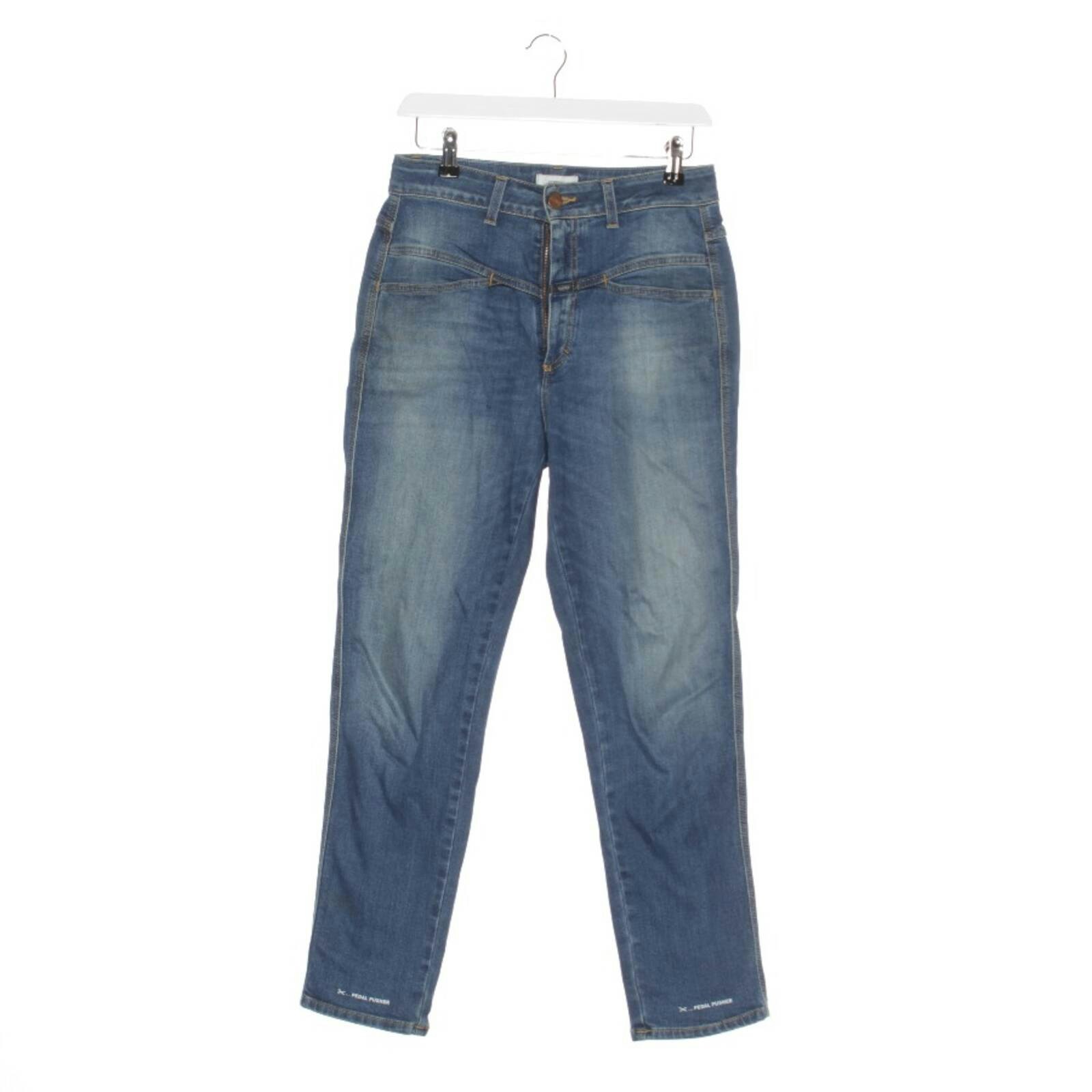 Image 1 of Straight Fit Jeans 38 Light Blue in color Blue | Vite EnVogue